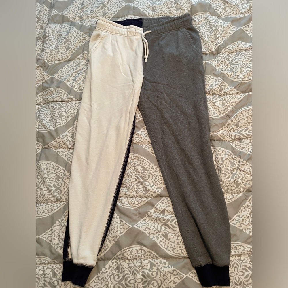 Medium J Crew colorblock joggers